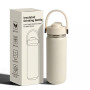 New Arrival Stainless Steel Water Bottle 350ml/750ml/960ml Insulated Thermos Flask with Leakproof Lid for Travel Outdoor Gym