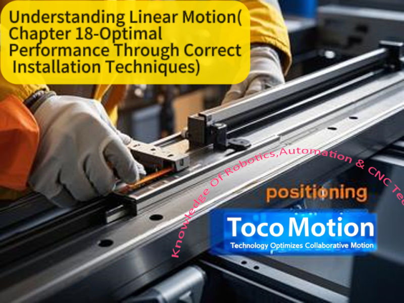 Understanding Linear Motion(Chapter 18-Optimal Performance Through Correct Installation Techniques)