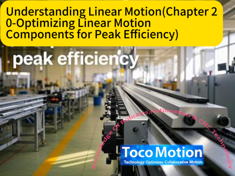 Understanding Linear Motion(Chapter 20-Optimizing Linear Motion Components for Peak Efficiency)
