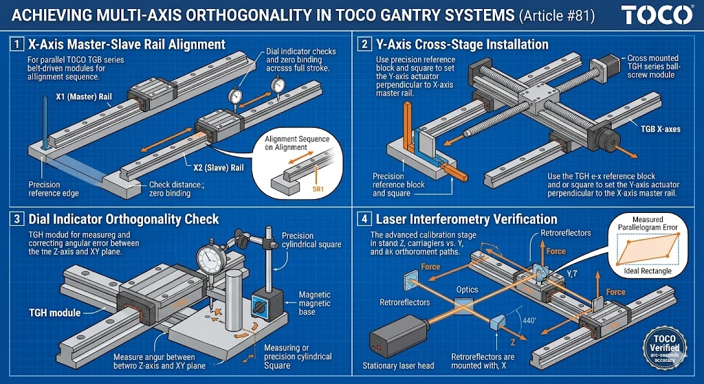 Multi-Axis Orthogonality in Gantry Systems