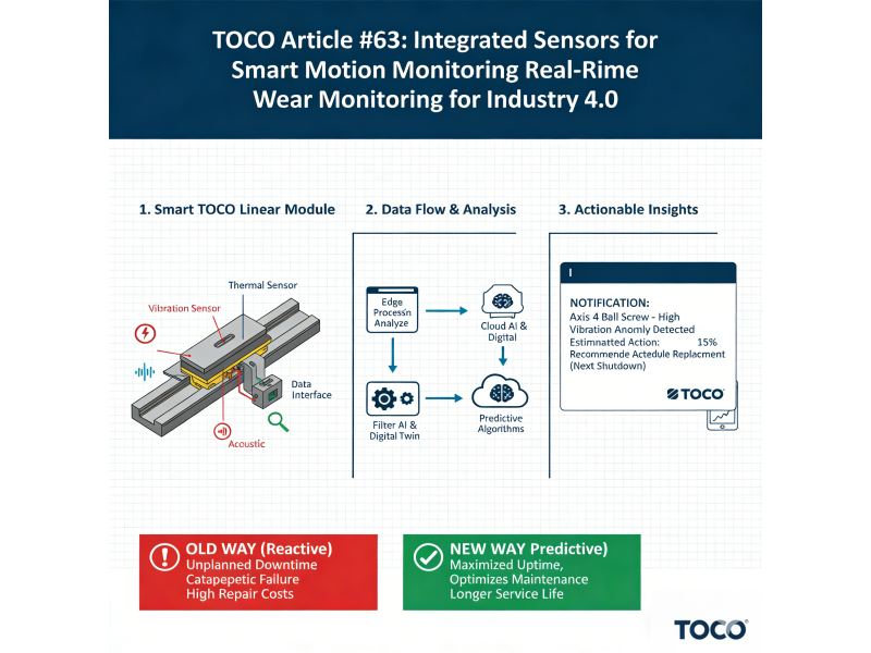 Synwyryddion Integredig: Monitro Gwisgo Amser Real ar gyfer Diwydiant 4.0