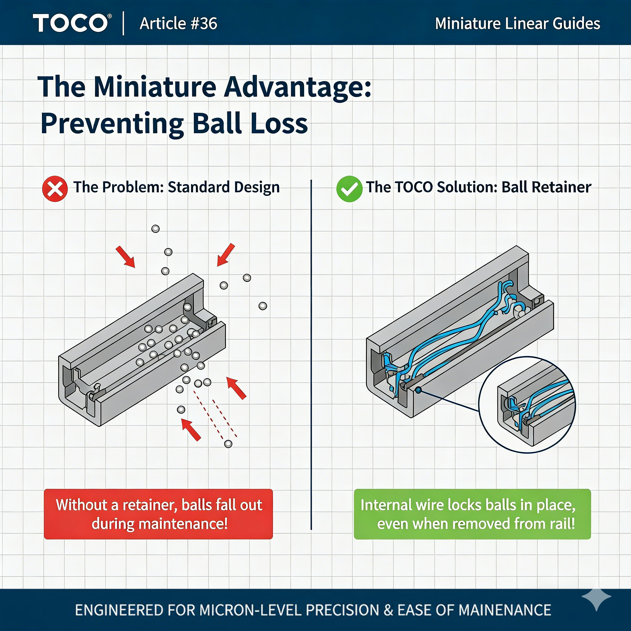 Внутренняя система фиксатора шарика