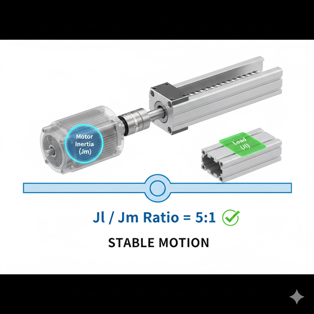 the relationship between the motor rotor and the load