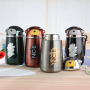 304 Stainless Steel Thermos Creative Fashion Children Cute Dog Pot Belly Bottle Portable Rope Tea Kettle Customized Logo Cup
