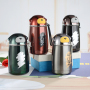 304 Stainless Steel Thermos Creative Fashion Children Cute Dog Pot Belly Bottle Portable Rope Tea Kettle Customized Logo Cup