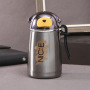 Thermos 300ml 16oz Cup Double Wall Stainless Steel Water Cup Lovely Creative Insulated Bottle With Lid and Straw