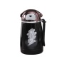 Thermos 300ml 16oz Cup Double Wall Stainless Steel Water Cup Lovely Creative Insulated Bottle With Lid and Straw