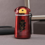 Thermos 300ml 16oz Cup Double Wall Stainless Steel Water Cup Lovely Creative Insulated Bottle With Lid and Straw