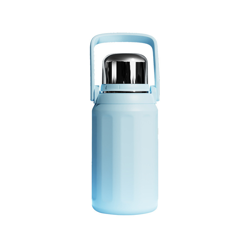 Large Capacity 316 Stainless Steel Thermos with Handle Portable Insulated Water Bottle for Men Women Tea Coffee Travel Office