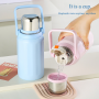Large Capacity 316 Stainless Steel Thermos with Handle Portable Insulated Water Bottle for Men Women Tea Coffee Travel Office
