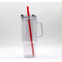 Wholesale 1100ml Gym Fitness Sports Bpa Free Plastic Bottle Custom logo Gym Empty Glitter Protein Shaker Bottle