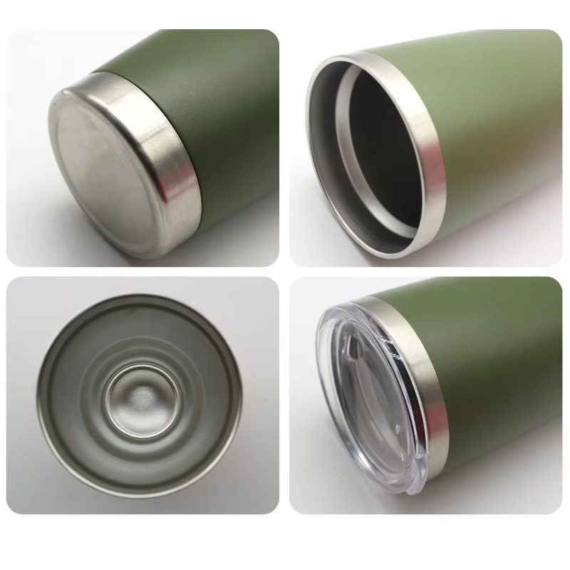 Wholesale 20oz Stainless Steel Double Wall Vacuum Insulated Travel Tumbler Bulk Coffee Mug Water Proof Lid Classic Office Cup