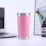 USA Warehouse 50pack 20oz Custom Logo Powder Coating Double Wall Stainless Steel Insulated Vacuum Coffee Tumbler