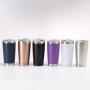 USA Warehouse 50pack 20oz Custom Logo Powder Coating Double Wall Stainless Steel Insulated Vacuum Coffee Tumbler
