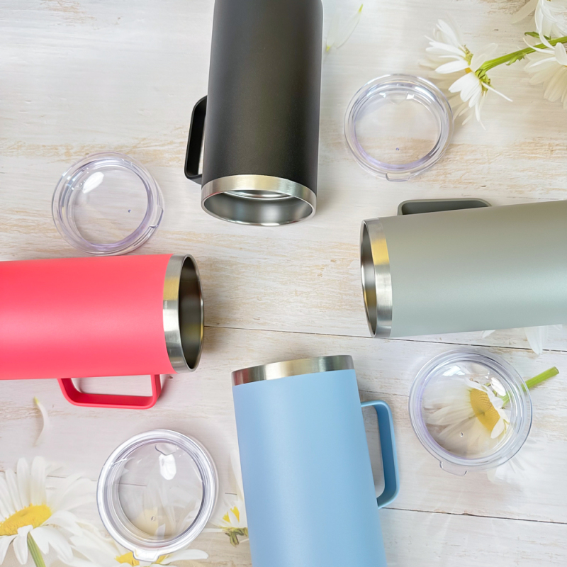 Wholesale Double Wall Insulated Vacuum Tumbler Coffee Mug for Cold and Hot Drinks Stainless Steel Water Tea Wine Cup