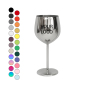 Wholesale Food Grade Drinkware Fashion Style Home Party Stainless Steel Beverage Glass Tumbler Red Wine Goblet