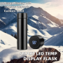 Portable LED Display 304 Stainless Steel Travel Mug Smart Thermo Vacuum Flask for Home Use for Camping and Parties
