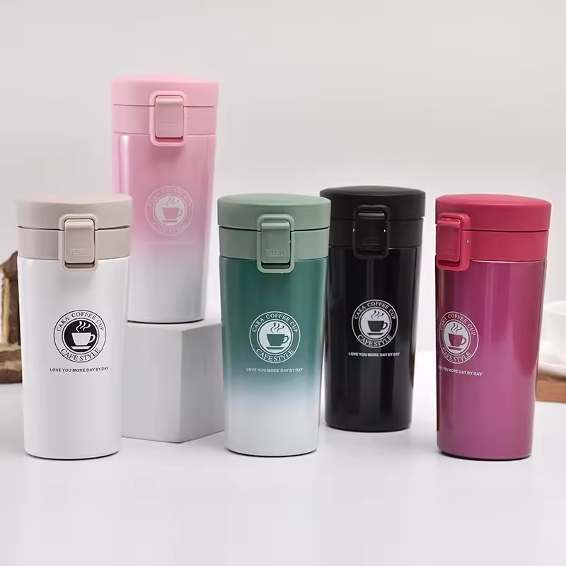 Thermal Travel Cup Thermos Vacuum Flasks Double Wall Stainless Steel Thermos Vacuum Flask Bottle