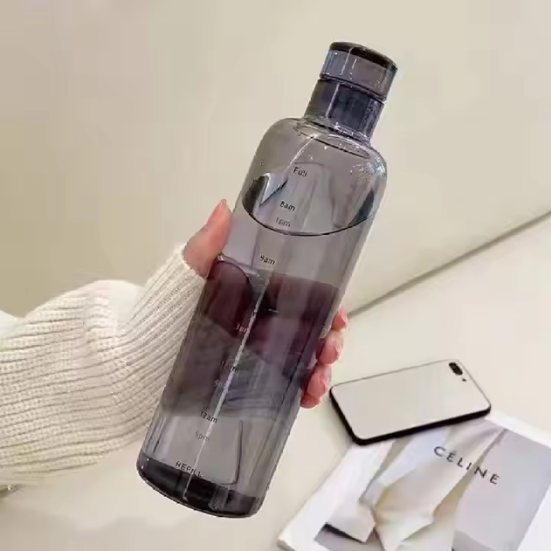 Wholesale 500ml 750ml Bpa Free Plastic Glass Drink Wide Mouth Double Insulated Gym Sport Water Bottle