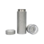 Hot Selling Titanium Thermal Coffee Tumbler  with Infuser Double Walled Vacuum Pure Titanium Travel Tumbler