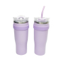 Wholesale Large Capacity Stainless Steel Adventure 40 oz Tumbler With Open Handle for Car Portable