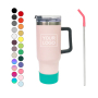Wholesales Stainless Steel Double Wall Tumbler 40OZ Reusable Vacuum Insulated in Bulk With Handle
