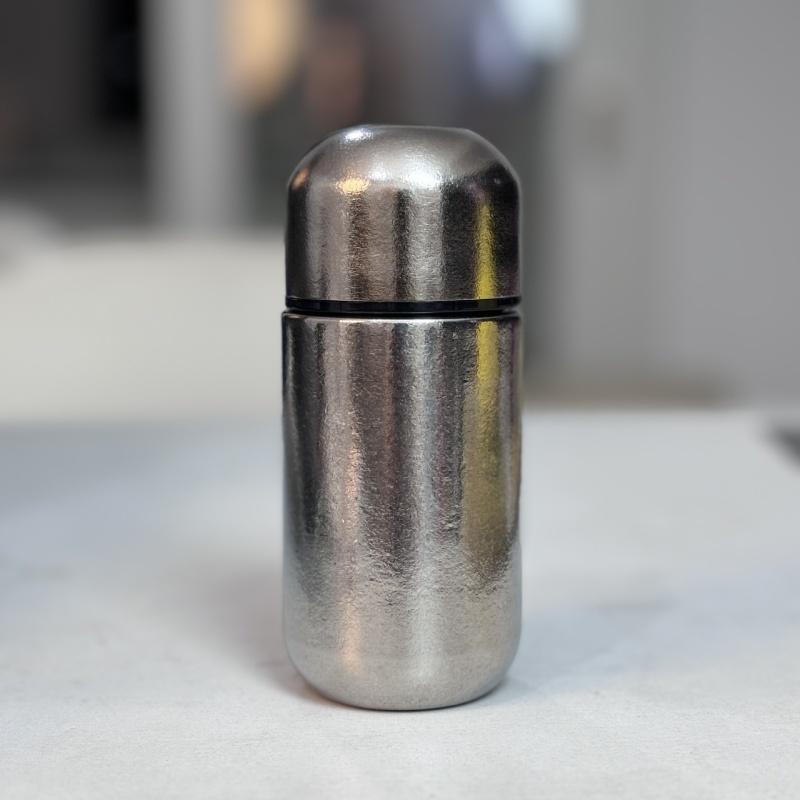 Portable Mini Titanium Cup Insulated Vacuum Water Bottle for Business Gifts Handy Pocket Tea Cup