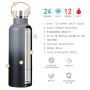Wholesale Wide Mouth Stainless Steel  Water Bottles with Multiple Lid Options Outdoor Sports Water Bottles