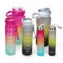 Plastic Water Bottle Portable 2L Outdoor Drinkware Durable Triple Sports Bottles Hot Sell 3 in 1 Set Travel American Style Pp/pc