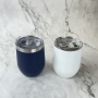 Stainless Steel Egg Shaped Cup Double Wall Vacuum Insulated Office Coffee Tumblers With Lid Christmas Gifts