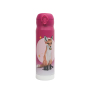 Wholesale Stainless Steel Double Wall Vacuum Insulated Cute Cartoon Drinking Bottle with Small Pillbox