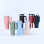 Wholesale Bulk Customizable Vacuum Insulation Stainless Steel Tumbler Cup Custom Travel Mug 40oz Tumbler With Handle