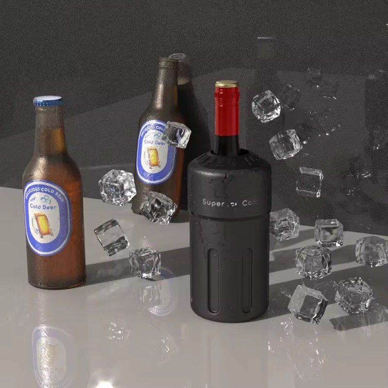 Newest Beer Wine Cooler Sleeve Cooling Can Cooler Double Walled Tumbler Travel Mug Water Bottle Cooling Vacuum