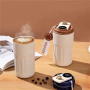 Wholesale Vacuum Insulated Tumbler with Temperature Display Stainless Steel Thermos Cup Intelligent Temperature Coffee Cup