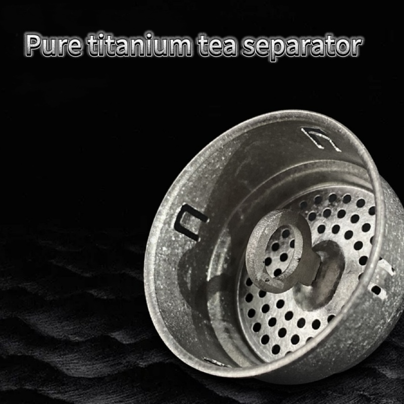 200ml Gradient Spiral Pure Titanium Coffee Cup Travel Cup Classic Design Camping Thermos Cup Small Creative Gift