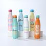 Macaron Color Design 500ml Double Wall Stainless Steel Thermos Bottle Cola Shaped Insulated Water Bottles With Logo