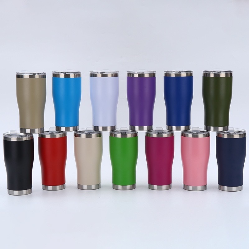 Wholesale Stainless Steel Double-layer Insulated Thermos Mug Customizable Hand Cup Business Gift Cup at Office or Home