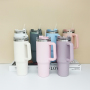 Wholesale Bulk Thermal Mug Stainless Steel Coffee Cup 40oz Tumbler with Handle Trending Products 40 oz Insulated Cup
