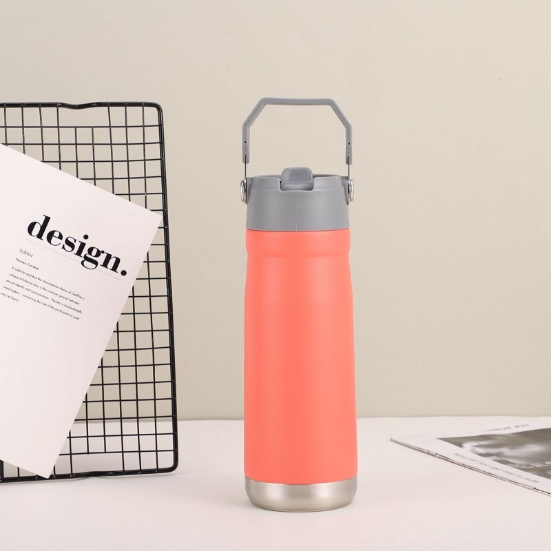 Wholesale Custom 600ML Handheld Car Mug 304 Stainless Steel Cooler Outdoor Portable Mug