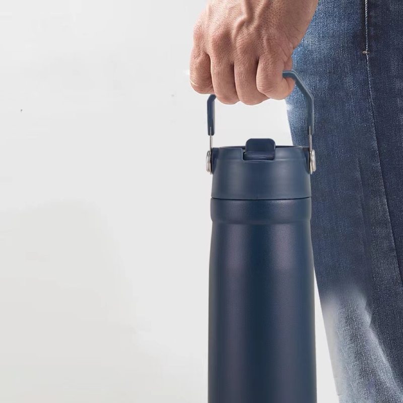 Wholesale Custom 600ML Handheld Car Mug 304 Stainless Steel Cooler Outdoor Portable Mug
