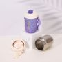 Coffee Mug Travel Leak Proof Vacuum Insulated 240ML/8.1OZ Double Layer for Road Trip Camping Office Water Cup