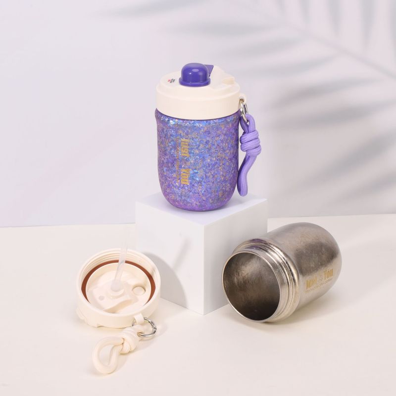 Coffee Mug Travel Leak Proof Vacuum Insulated 240ML/8.1OZ Double Layer for Road Trip Camping Office Water Cup