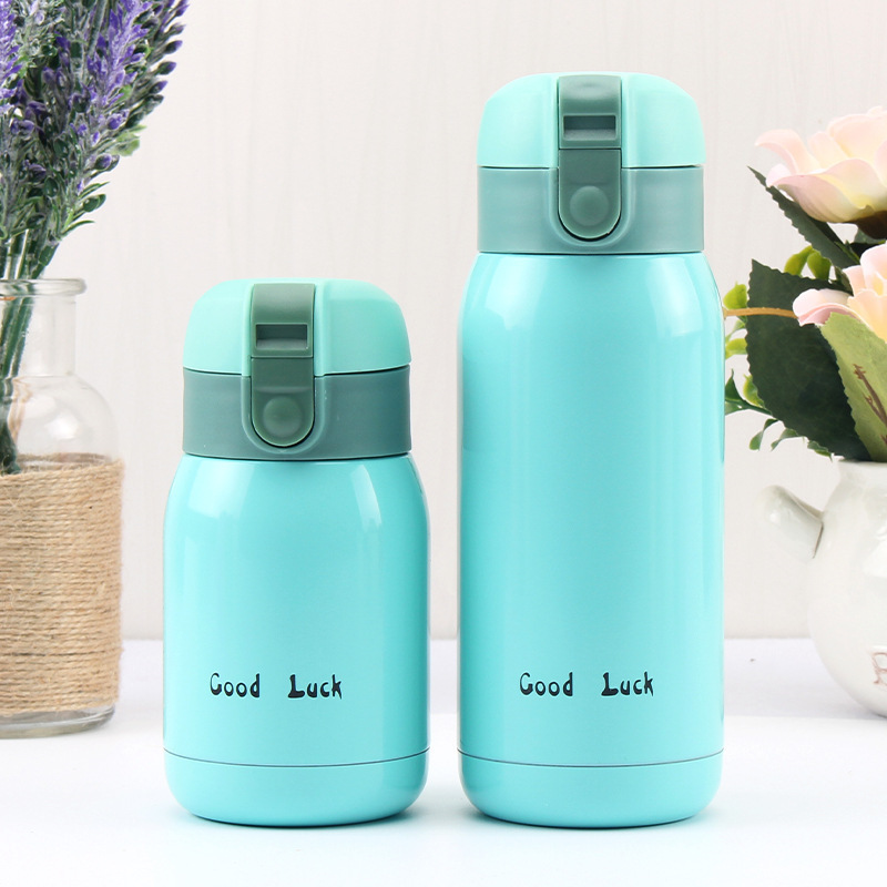 Wholesale Mini Pocket Thermos Water Bottle Tumbler Vacuum Insulated Bottle Flask Double Wall Coffee Travel Drink Cup