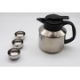 Insulated Teapot Temperature Display Large Capacity Pure Titanium Stewed Kettle 1L
