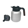 New Arrival 1.5L Titanium Colorful Insulated Water Kettle  Large Capacity Teapot with Temperature Display Lid