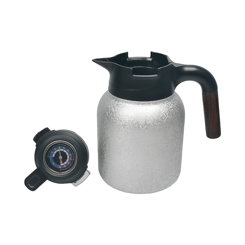 New Arrival 1.5L Titanium Colorful Insulated Water Kettle Large Capacity Teapot with Temperature Display Lid