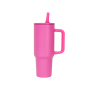 Wholesale Double Wall Vaccum Insulated Drinking Cup Outdoor Handle Sport Water Bottle Stainless Steel 40oz Travel Tumbler