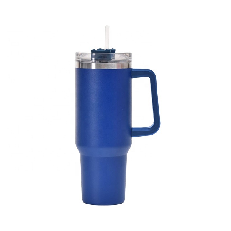 Wholesale 30oz Stainless Steel Double Wall Insulated Vacuum Coffee Mugs 900ml Car Tumblers Cups with Handle and Lid