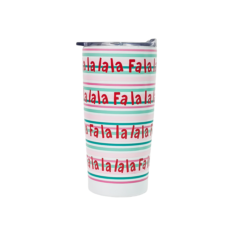 Christmas Gift Thermos Cup Stainless Steel Coffee Mug Custom Christmas Theme Tumbler