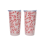 Christmas Gift Thermos Cup Stainless Steel Coffee Mug Custom Christmas Theme Tumbler